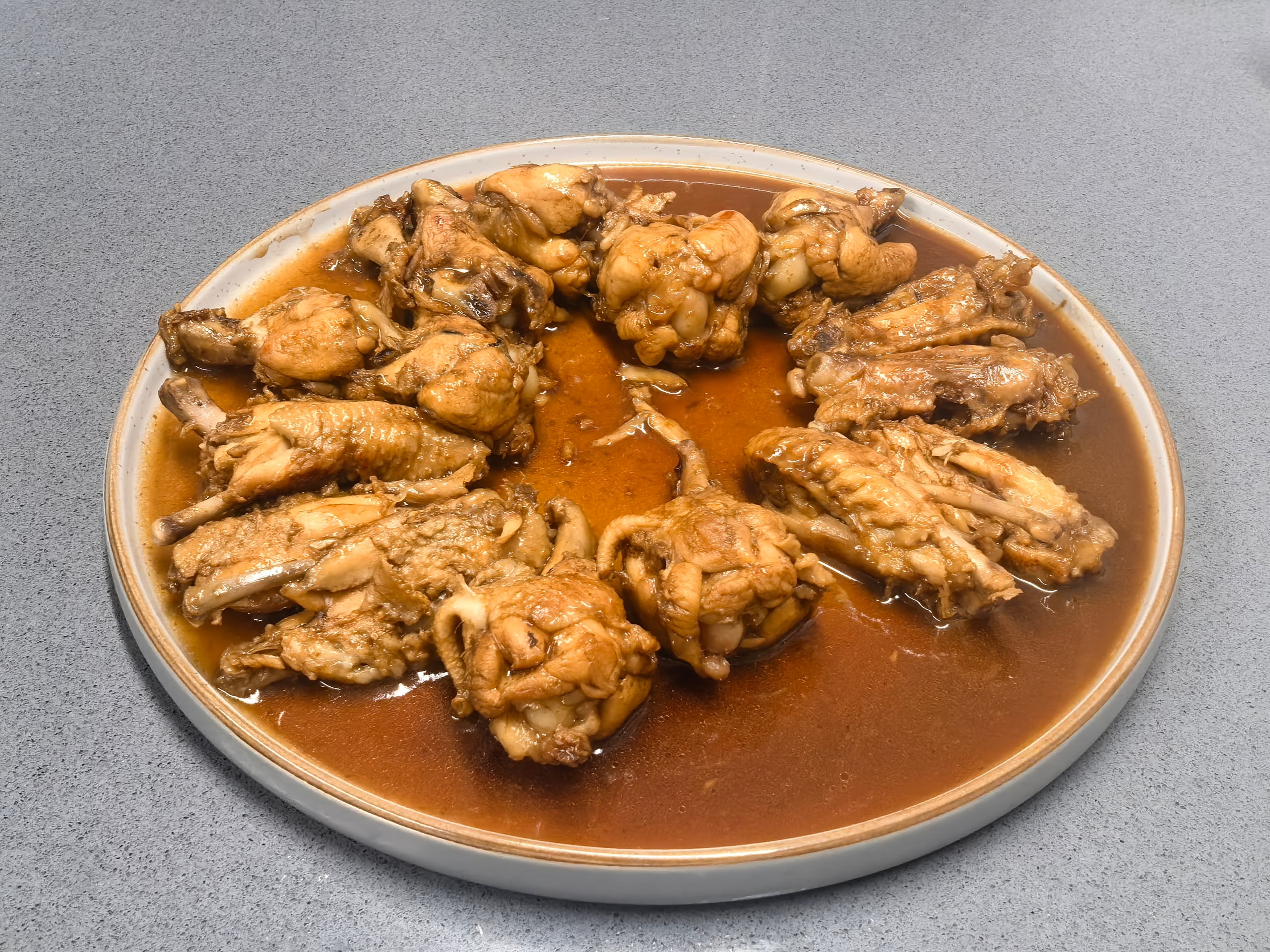 Home cooking — Braised chicken wings