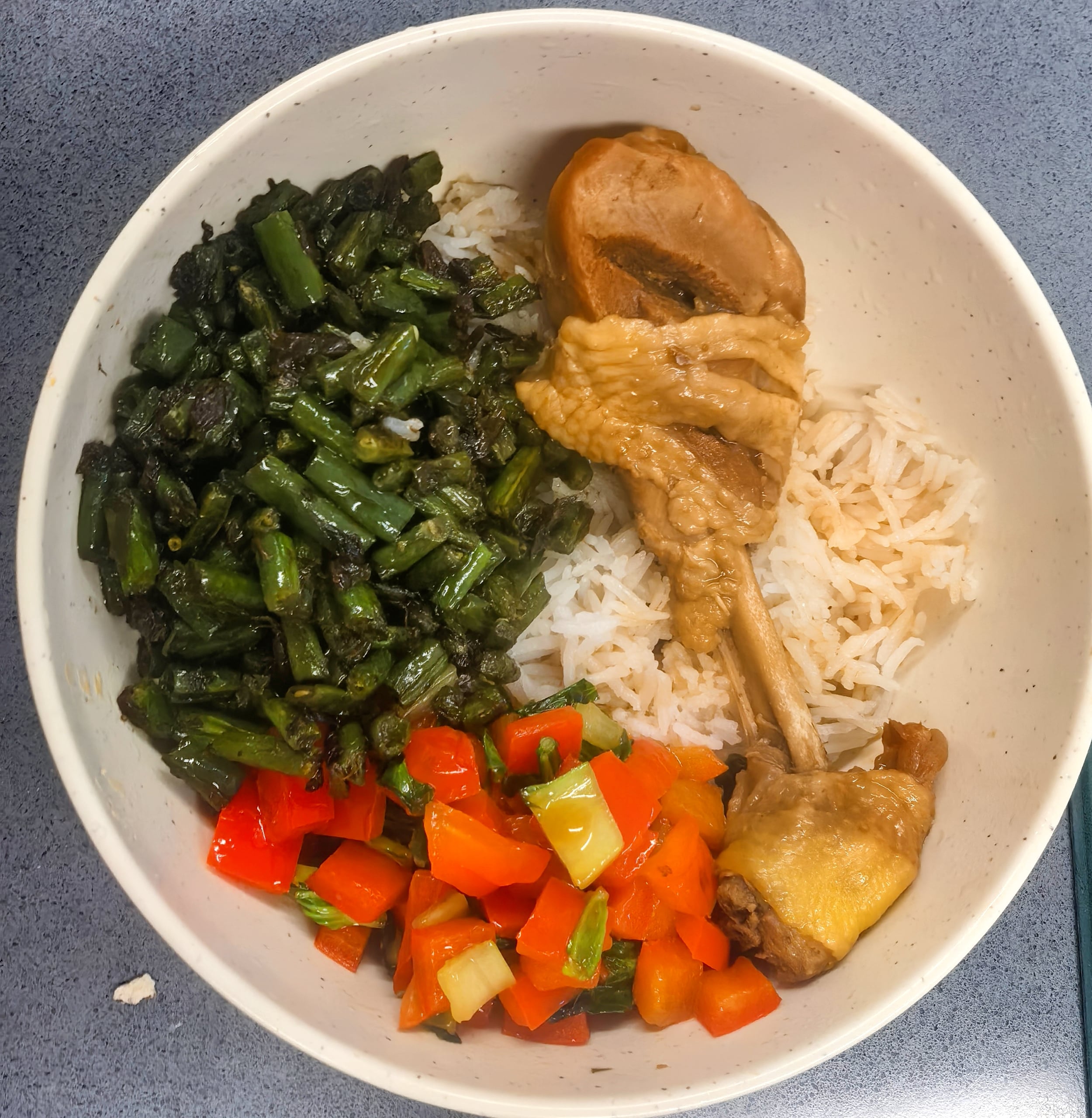 Home cooking — Braised chicken with peppers