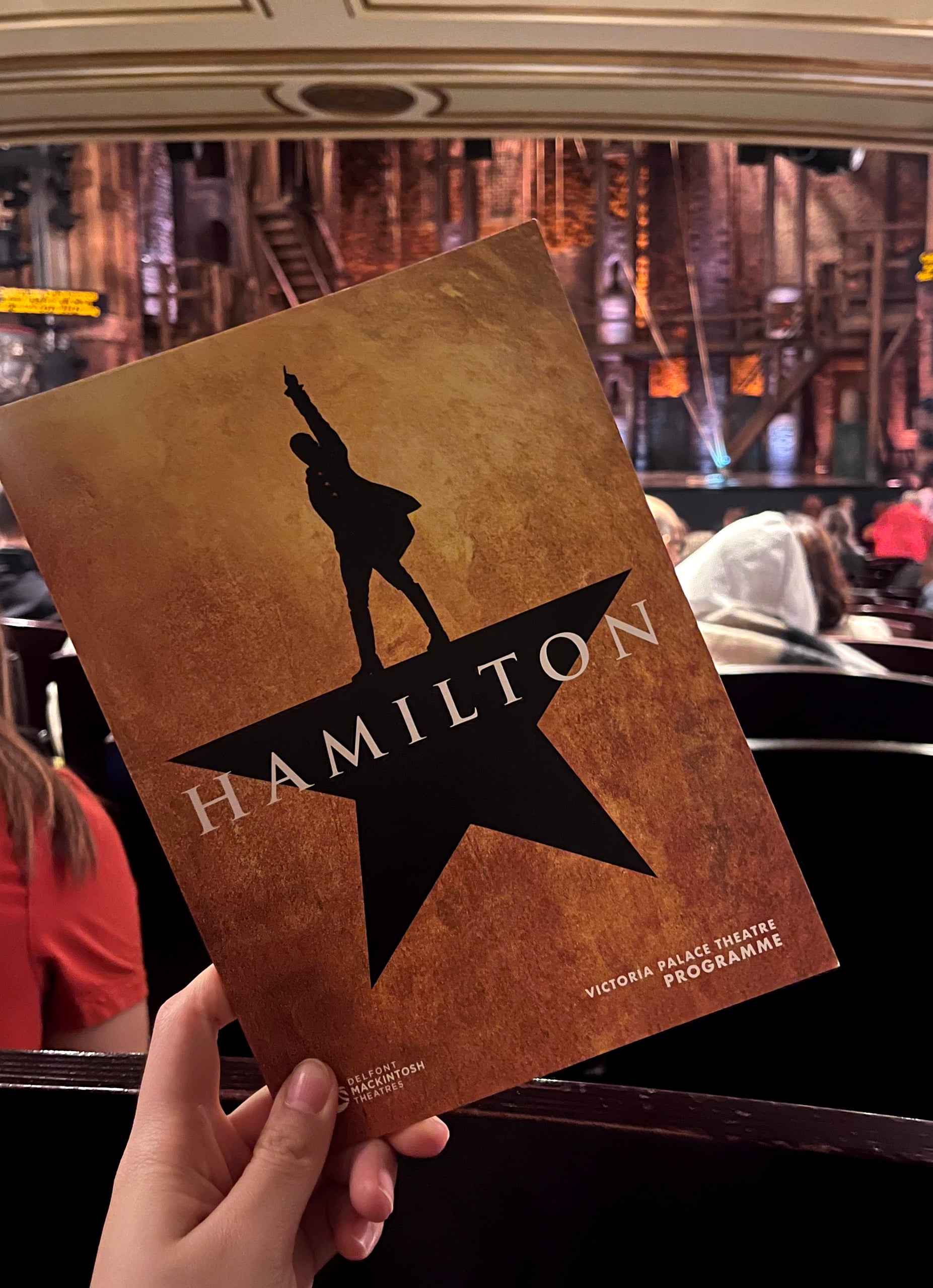 Leisure in London — Hamilton at Victoria Palace Theatre